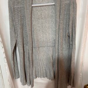 Belldini xl 100% cotton gray Women's Sweater perfect for layering-